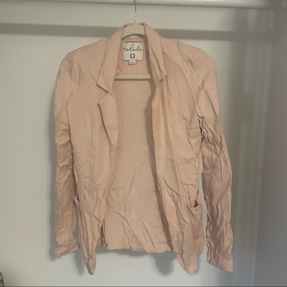 Aritzia Talula Pink Blazer